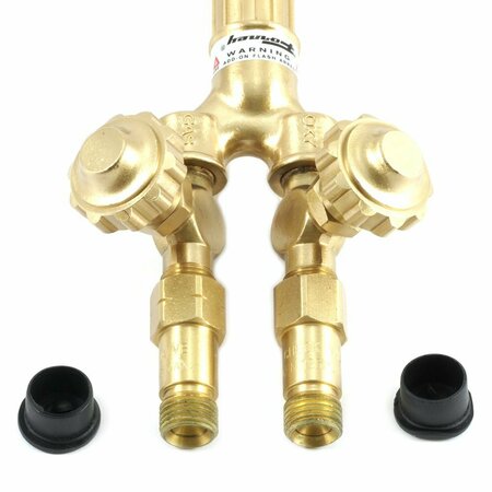 Forney Oxy-Acetylene Torch Handle with Check Valves, Heavy-Duty 87102